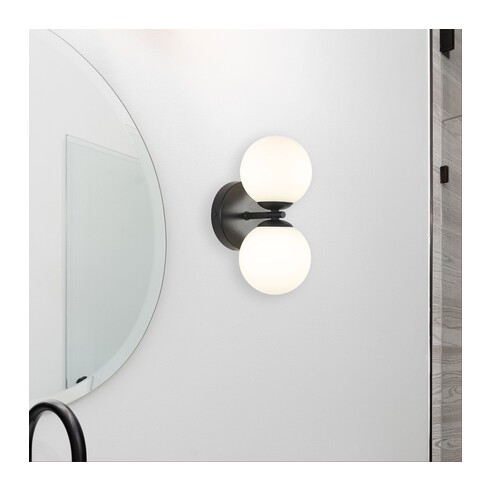 OL54292BK - OBERON.2 Twin Black with Opal Ball Up OL54292BK