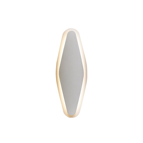 SANTIAGO - SANTIAGO City Series LED Tri-CCT Interior Oval Dimmable Wall Light