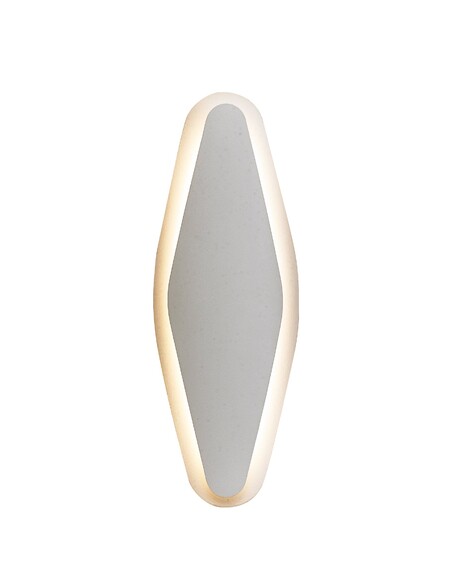 SANTIAGO Interior Wall Light 12W Tri-Colour White SANTIAGO
