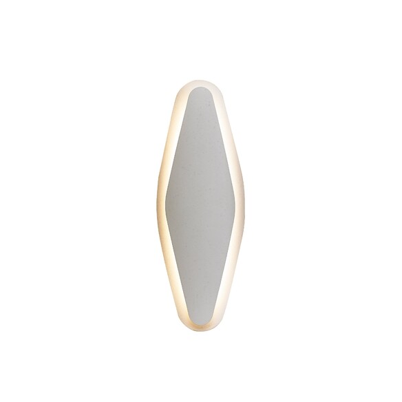 SANTIAGO - SANTIAGO City Series LED Tri-CCT Interior Oval Dimmable Wall Light
