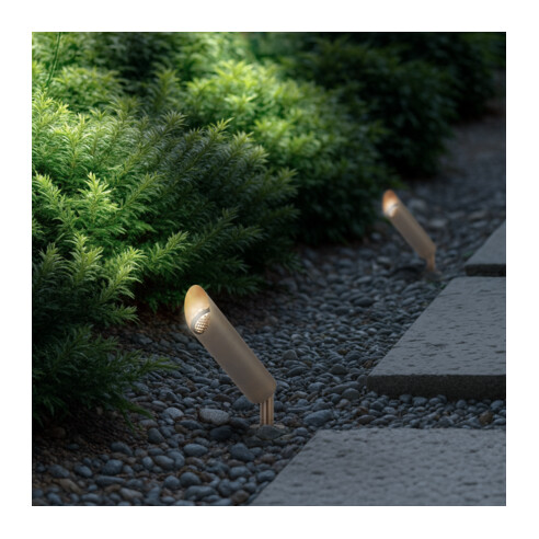 ESLEN SP3-BRS324 - Spike Light - Natural BrassESLEN SP3-BRS324