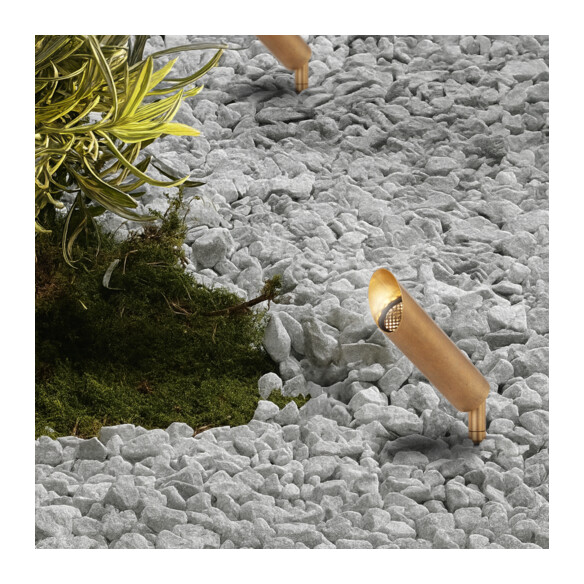 ESLEN SP3-BRS324 - Spike Light - Natural BrassESLEN SP3-BRS324