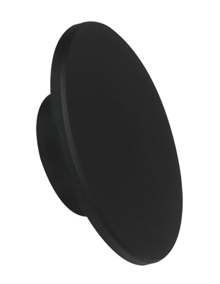 SHADOWTRI3 Exterior Wall Light Round 18W LED Tri-Colour Black IP65 - SHADOWTRI3