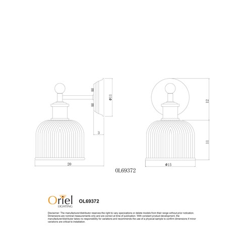 OL69372OM - Minka Wall Light Opal Matt GlassOL69372OM
