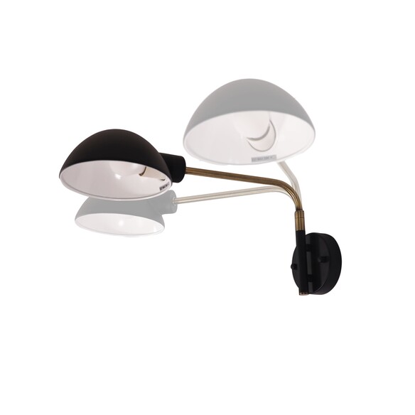 OL69379BK - KLAS Black and Antique Brass Swing OL69379BK