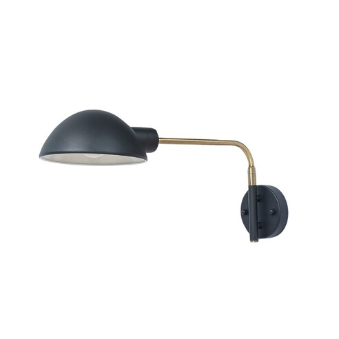 OL69379BK - KLAS Black and Antique Brass Swing OL69379BK