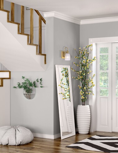 SINO-W2 Interior Wall Light Rectangular 1W Brass SINO-W2
