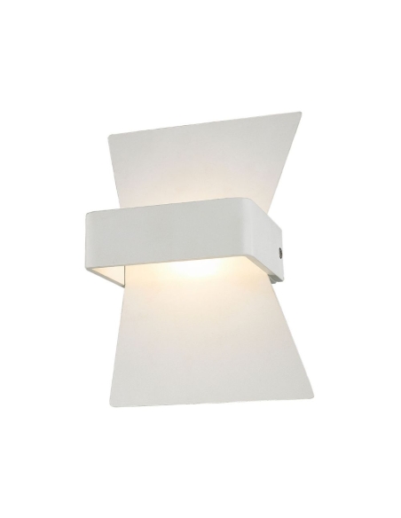 DAVOS - DAVOS City Series LED Interior Matte White Bow Wall Light
