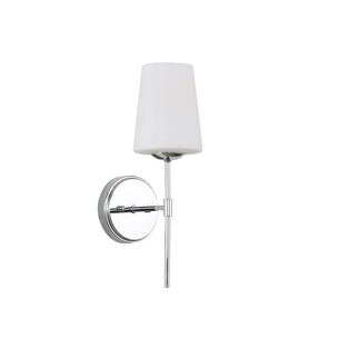 OL69463CH - KINBURY Chrome with Opal Matt Glass E27 Wall OL69463CH 2