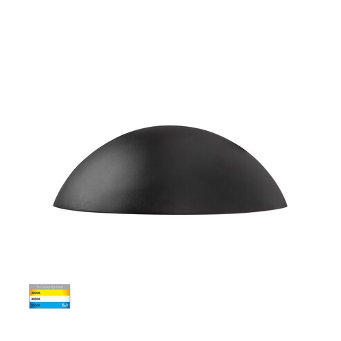 Curva Black LED Step Light