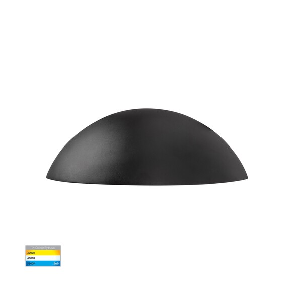 HV3253T-BLK-12V - Curva Black LED Step Light