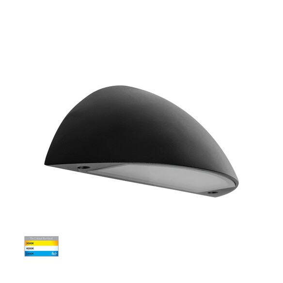 HV3253T-BLK-12V - Curva Black LED Step LightHV3253T-BLK-12V