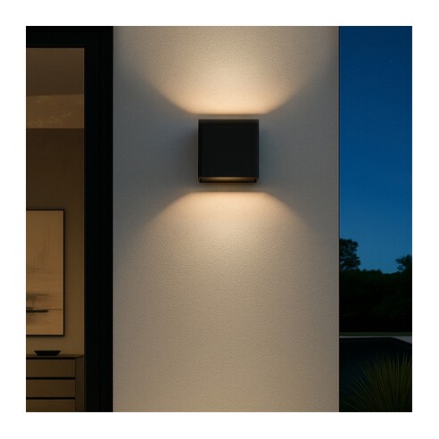 FLIP2 EX-WH - FLIP II EXTERIOR WALL LIGHT - WHITEFLIP2 EX-WH