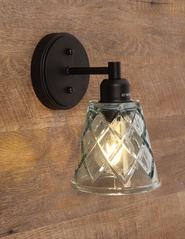 OL69491BL Interior Wall Light Black - OL69491BLOL69491BL
