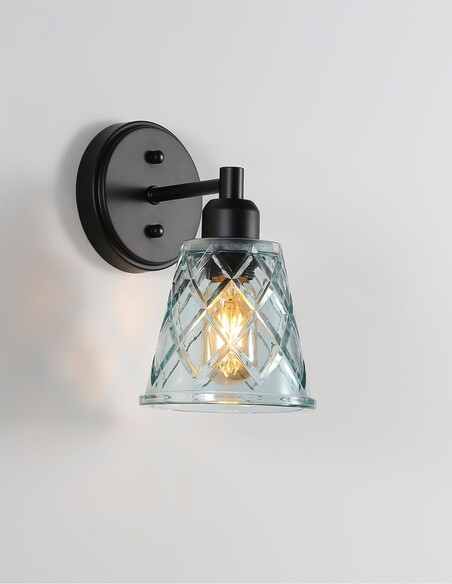 OL69491BL Interior Wall Light Black - OL69491BLOL69491BL