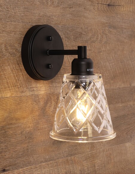 OL69491CL Interior Wall Light Black - OL69491CL