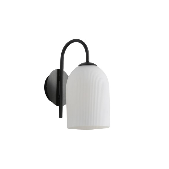 OL69551BK - ARLEY Black with Ribbed Opal Matt OL69551BK