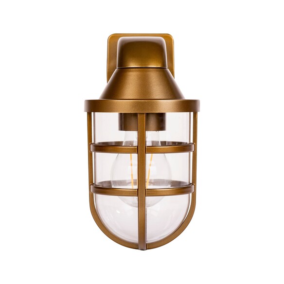 HV3511W-PB - Marina Polycarbonate Brass Wall LightHV3511W-PB