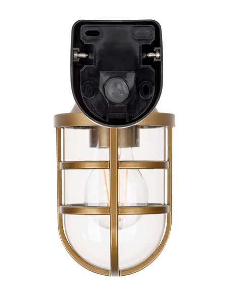 MARINA Brass Coloured Polycarbonate Wall Light - HV3511W-PB