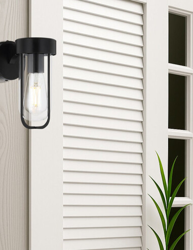 Fonseca Wall Light Black 25W E27 - FONSECA WB-BKFONSECA WB-BK