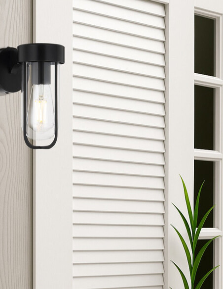 Fonseca Wall Light Black 25W E27 - FONSECA WB-BKFONSECA WB-BK