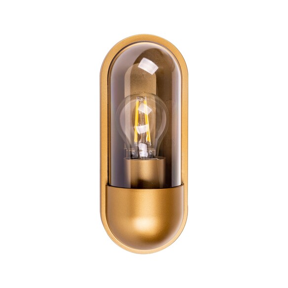 HV3512W-PB - Lume Polycarbonate Brass Wall Light