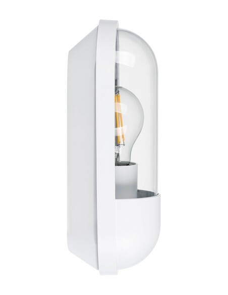 LUME White Polycarbonate Wall Light - HV3512W-WHTHV3512W-WHT