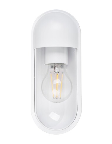 LUME White Polycarbonate Wall Light - HV3512W-WHTHV3512W-WHT