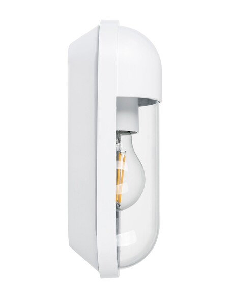 LUME White Polycarbonate Wall Light - HV3512W-WHTHV3512W-WHT
