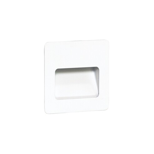 UA4213WH - 3W Wall Light Recessed CCT in White