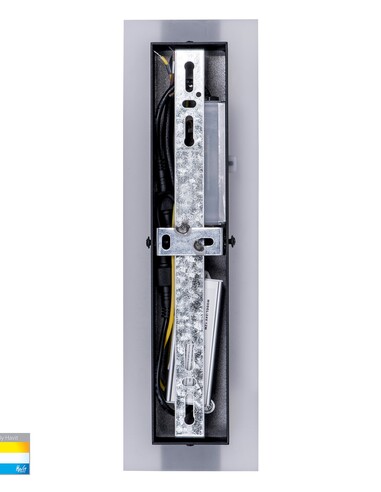 BARLINE Black 300mm Surface Mounted Barline Wall HV3571T-BLK