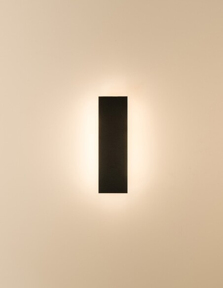 BARLINE Black 300mm Surface Mounted Barline Wall HV3571T-BLK