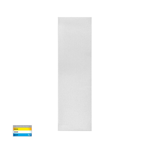 HV3571T-WHT - HV3571T-White - Barline Shadow Aluminium White 300mm Wall Light