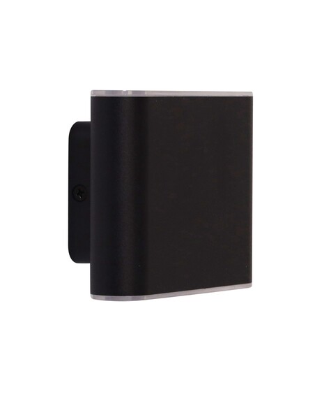 WASH 2x3W OUTDOOR WALL LIGHT BLACK - UA7362BK