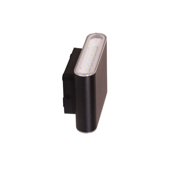 UA7362BK - Wash 2x3w LED IP65 Exterior Wall Light UA7362BK