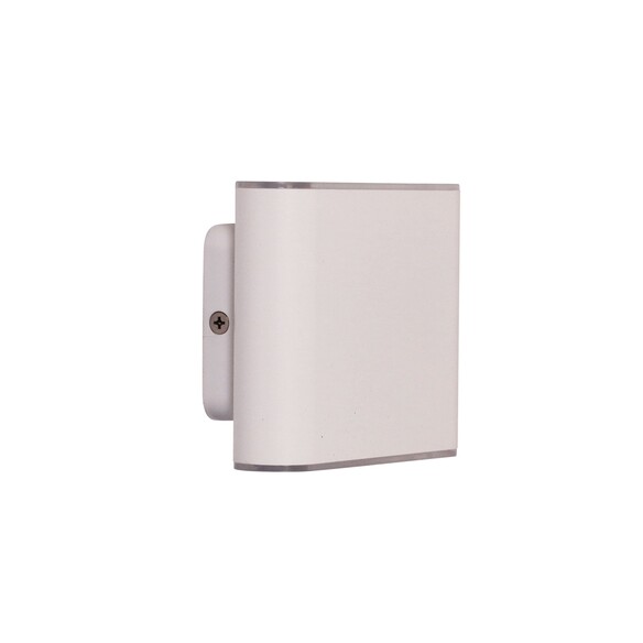 UA7362WH - Wash 2x3w LED IP65 Exterior Wall Light White