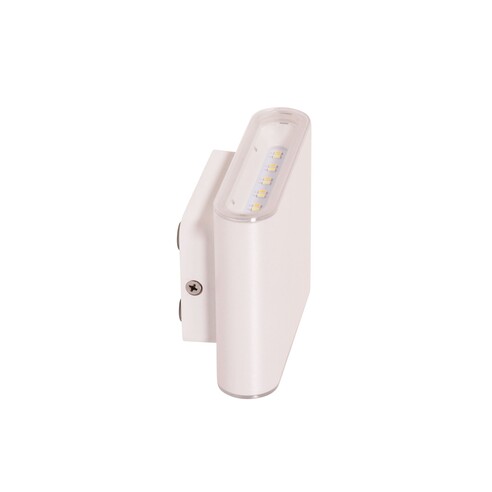 UA7362WH - Wash 2x3w LED IP65 Exterior Wall Light UA7362WH