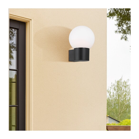 GOREM EX-BKOM - GOREM EXTERIOR WALL LIGHT - BLACKGOREM EX-BKOM