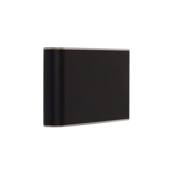 UA7363BK - Wash 2x6w LED IP65 Exterior Wall Light Black