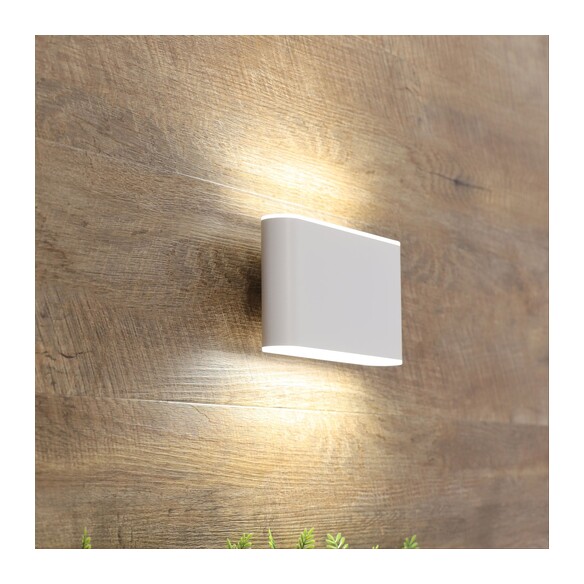UA7363WH - Wash 2x6w LED IP65 Exterior Wall Light UA7363WH