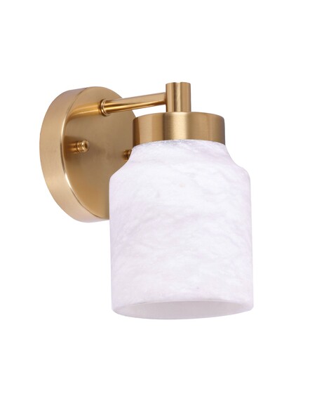 TUFO-W1 Interior Wall Light Round 1W White - TUFO-W1