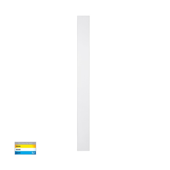 HV3574T-WHT - HV3574T-White - Barline Shadow Aluminium White 1000mm Wall Light