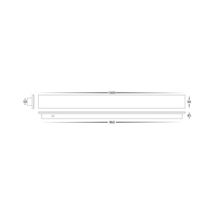 HV3574T-WHT - HV3574T-White - Barline Shadow Aluminium HV3574T-WHT 2