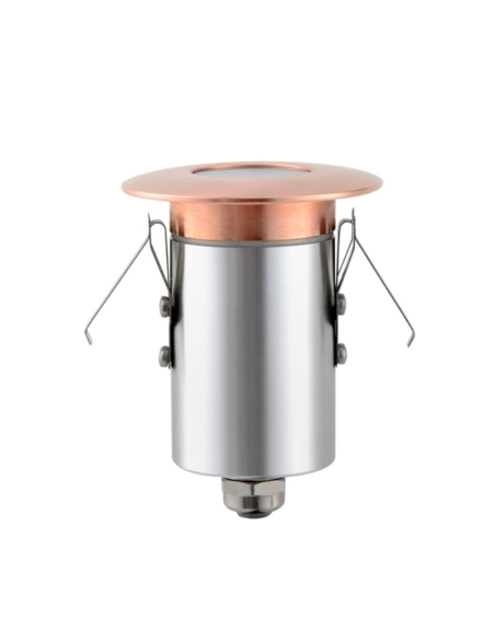 DECK03 - DECK LED 3W Recessed Deck Lights IP67 (Cut out ∅43mm) - Copper Housing: Aluminium Diffuser: Pvc Flex: 900mm LED Chip...