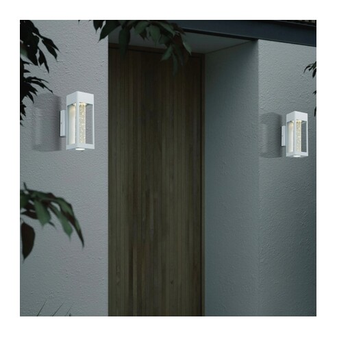 HOLLIS EX25-WH - HOLLIS 25 EXTERIOR WALL LIGHT - HOLLIS EX25-WH
