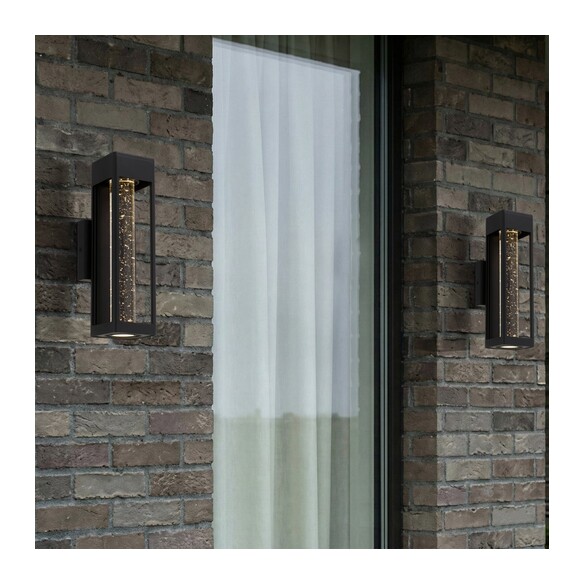 HOLLIS EX35-BK - HOLLIS 35 EXTERIOR WALL LIGHT - HOLLIS EX35-BK
