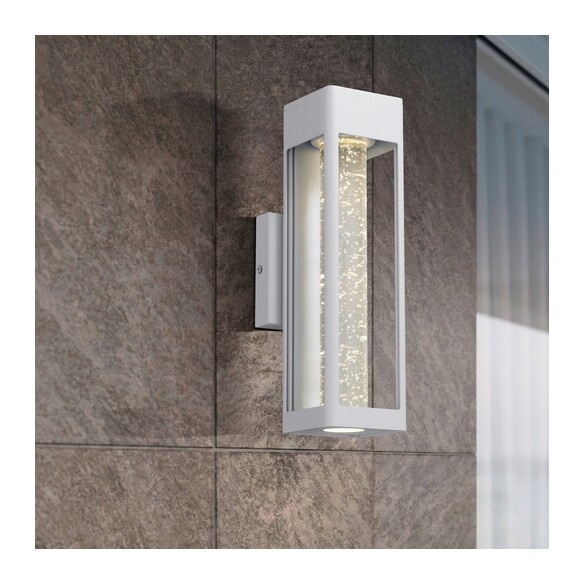 HOLLIS EX35-WH - HOLLIS 35 EXTERIOR WALL LIGHT - HOLLIS EX35-WH