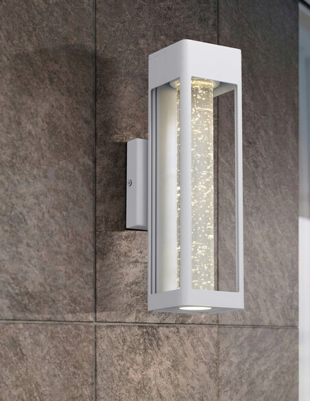 Hollis Exterior Wall Light 35 White - HOLLIS HOLLIS EX35-WH