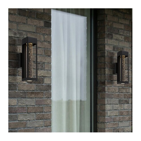 HOLLIS EX35-WH - HOLLIS 35 EXTERIOR WALL LIGHT - HOLLIS EX35-WH