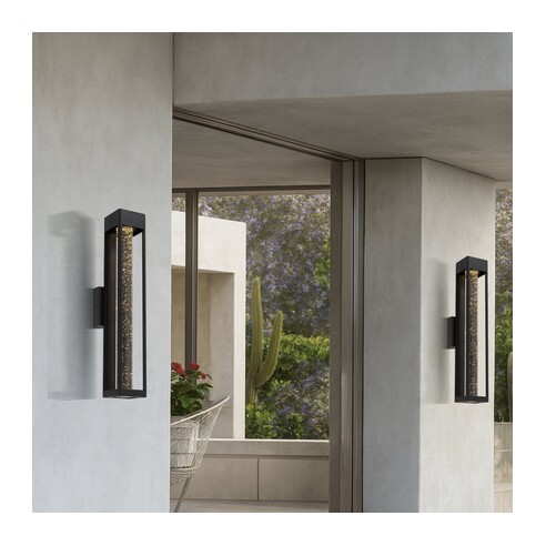 HOLLIS EX55-BK - HOLLIS 55 EXTERIOR WALL LIGHT - HOLLIS EX55-BK